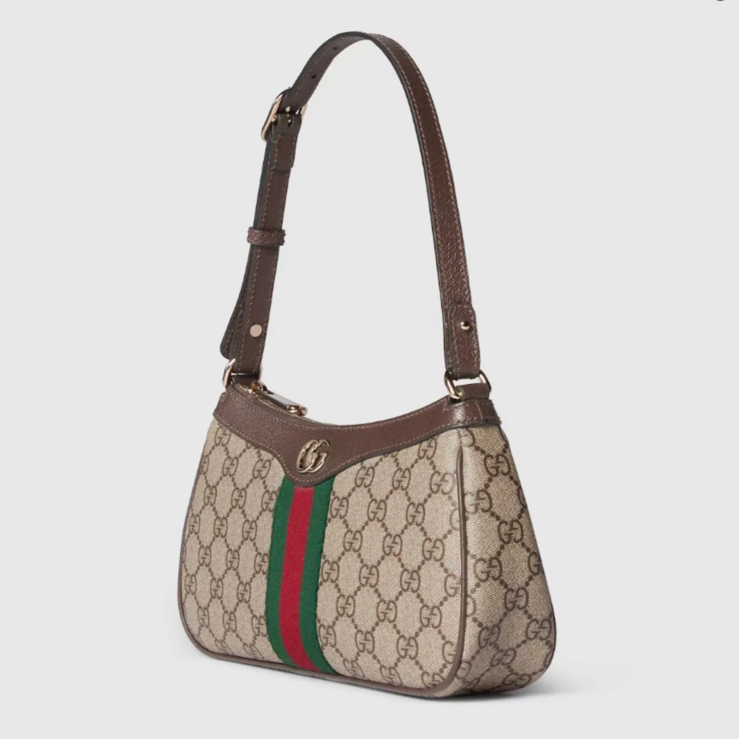 Gucci Ophidia Small Shoulder Bag / Beige Gold Hardware - Image 5