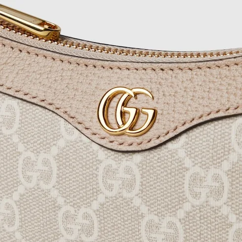 Gucci Ophidia Mini Shoulder Bag / Beige/ White Gold Hardware - Image 8