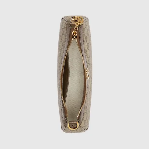 Gucci Ophidia Small Shoulder Bag / Beige/ Dark Brown Gold Hardware - Image 10