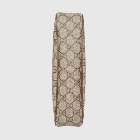 Gucci Ophidia Small Shoulder Bag / Beige/ Dark Brown Gold Hardware - Image 8