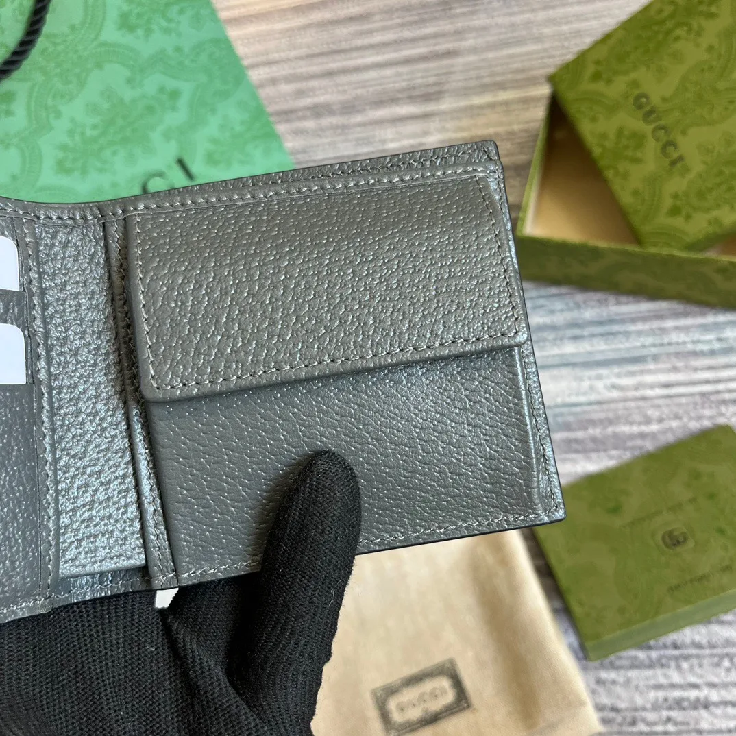 Gucci Ophidia Wallet Supreme Canvas Grey / - Image 9