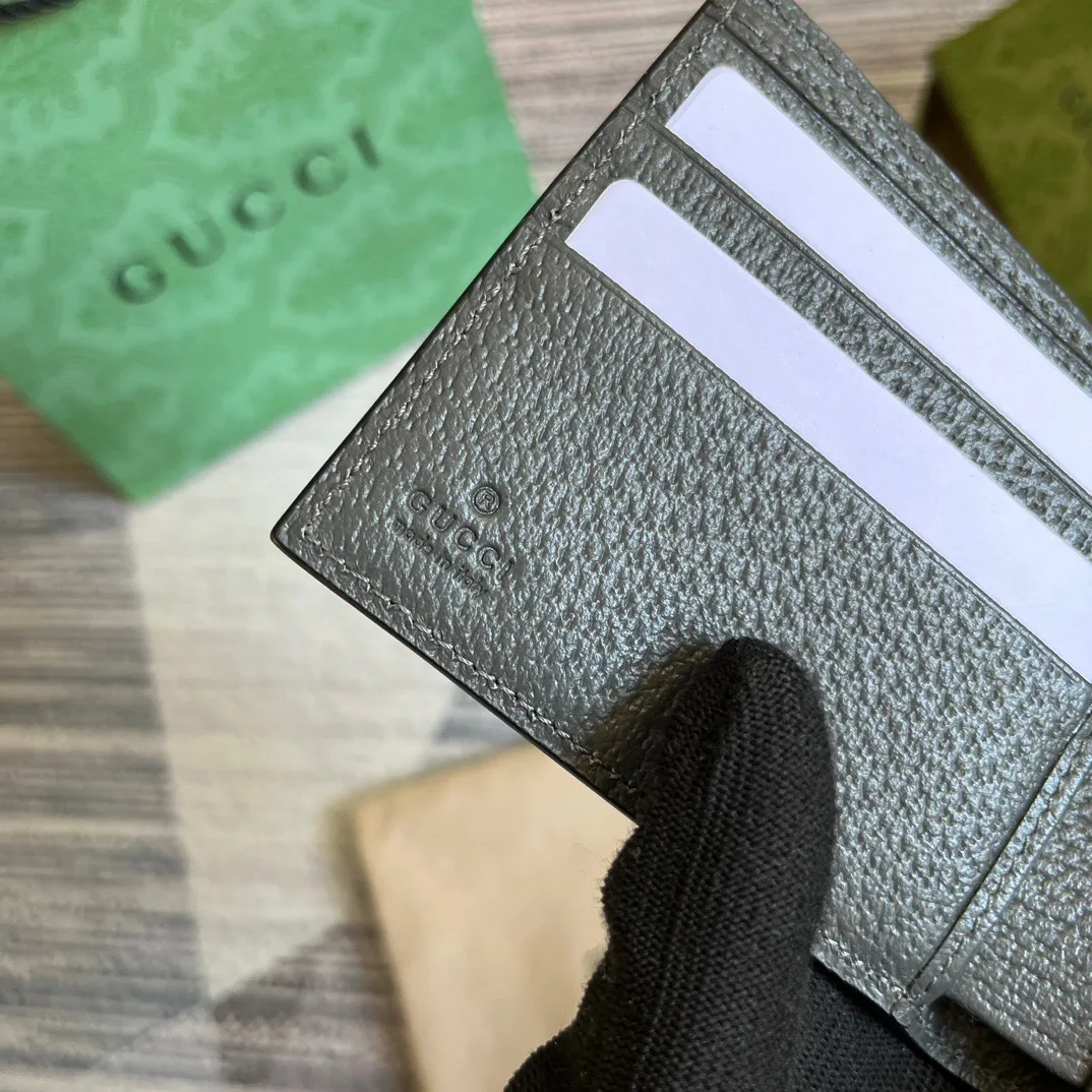 Gucci Ophidia Wallet Supreme Canvas Grey / - Image 8