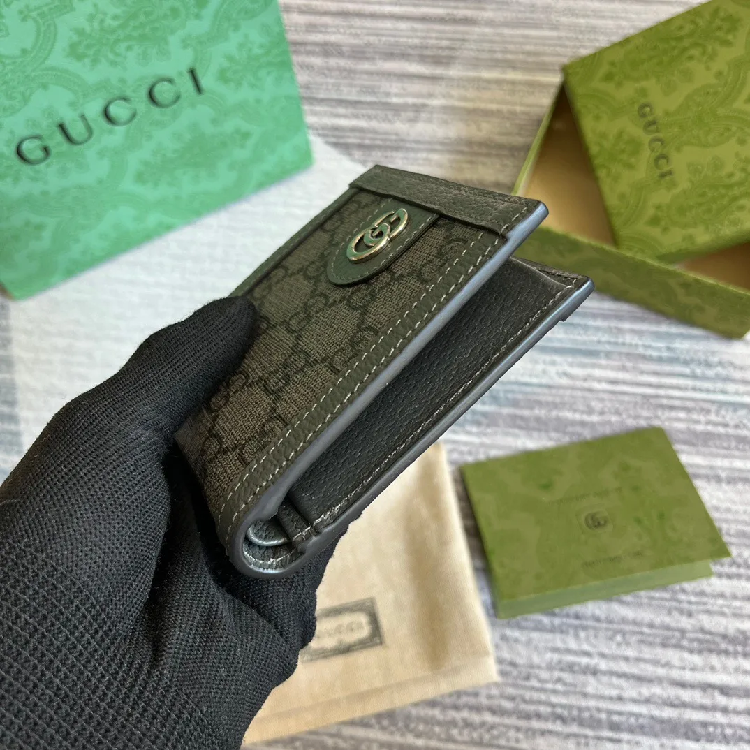Gucci Ophidia Wallet Supreme Canvas Grey / - Image 6