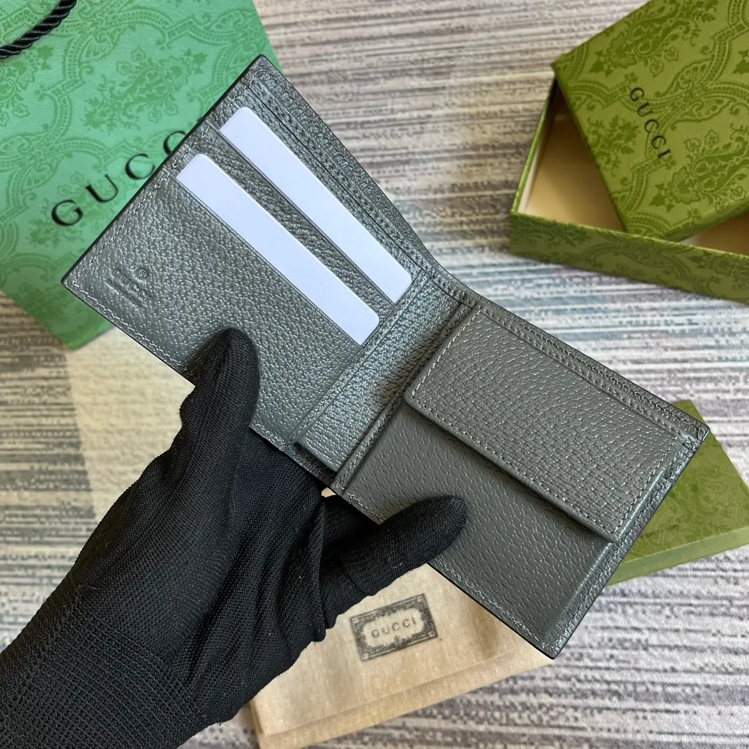 Gucci Ophidia Wallet Supreme Canvas Grey / - Image 5