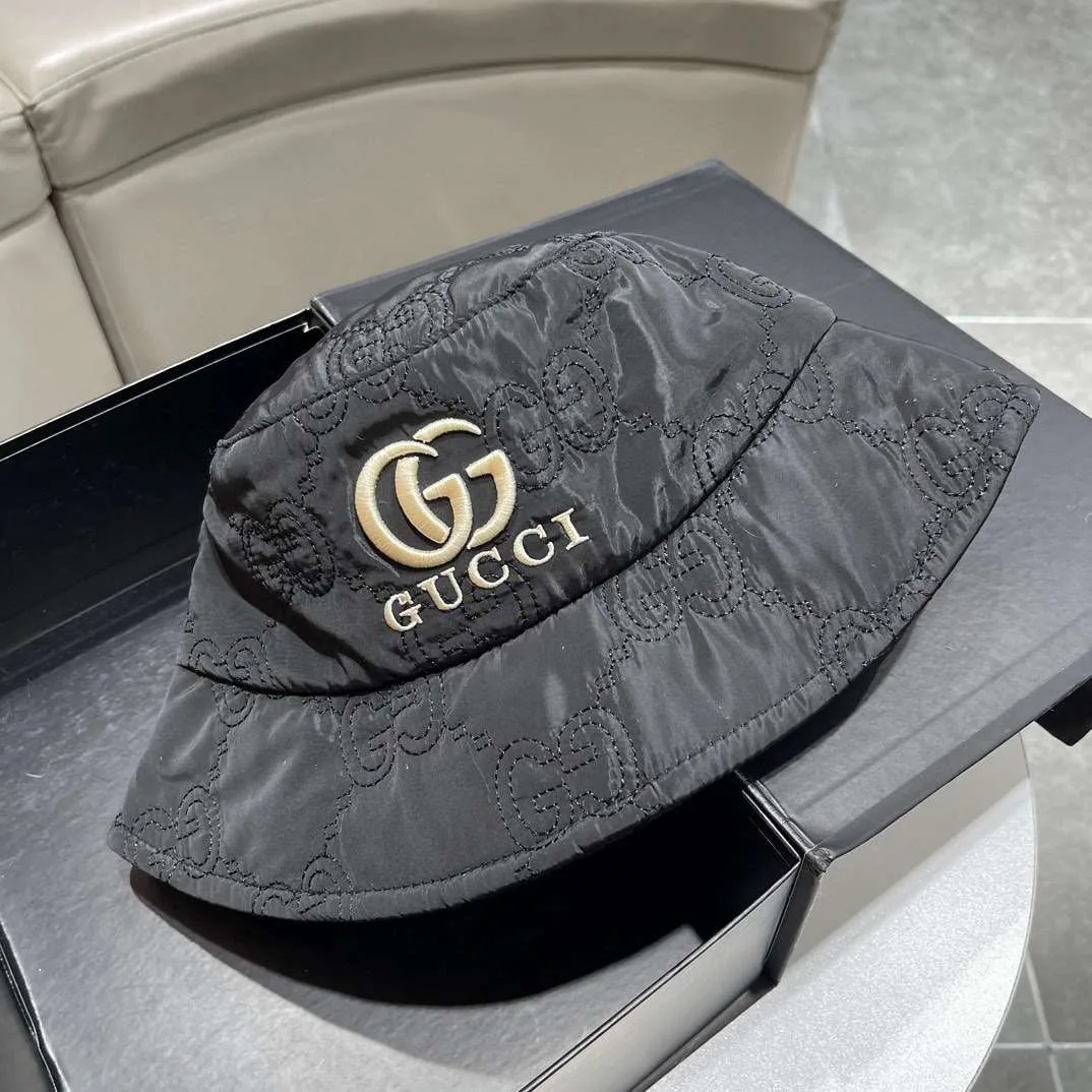 Gucci Quilted Bucket Hat Black - Image 4