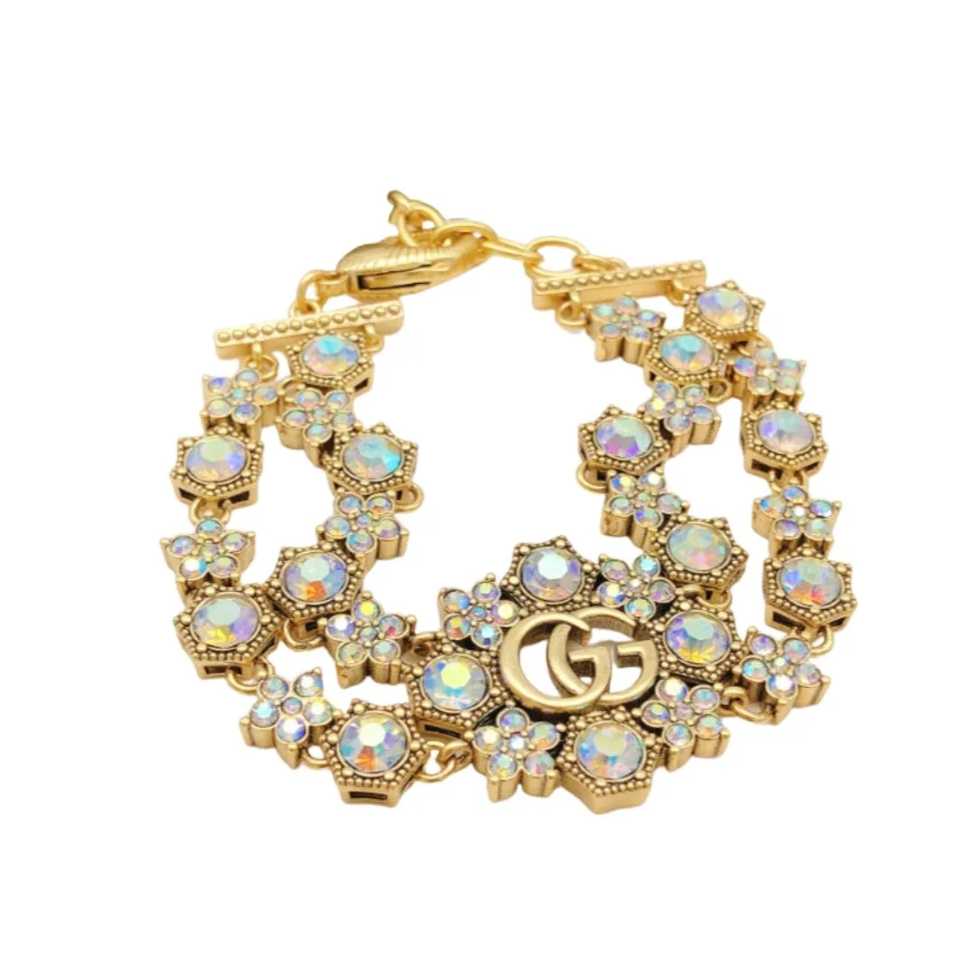 Gucci Rhinestone Flower