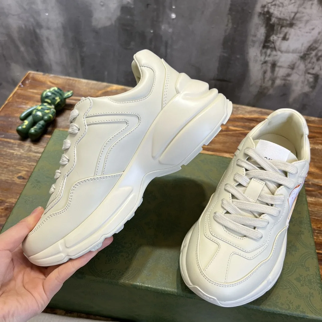 Gucci Rhyton Sneaker With Animal Print White - Image 6