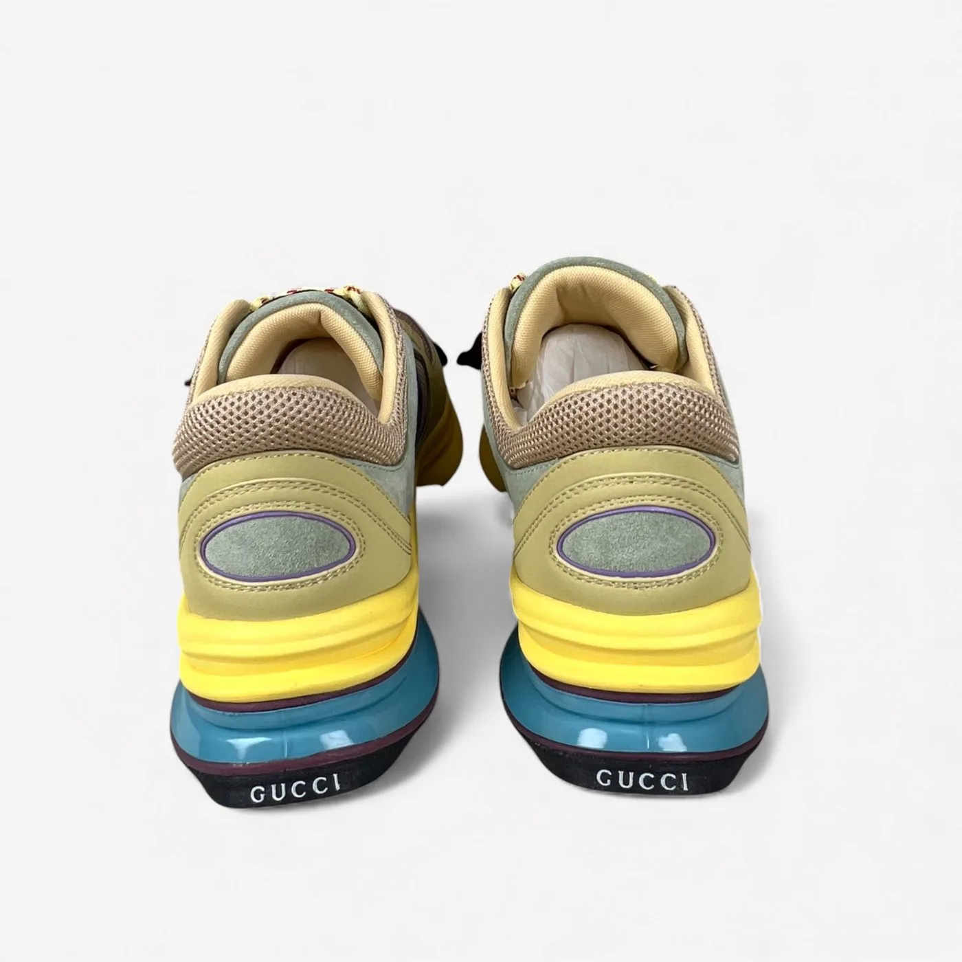 Gucci Women’s Gucci Run Sneaker Yellow - Image 3