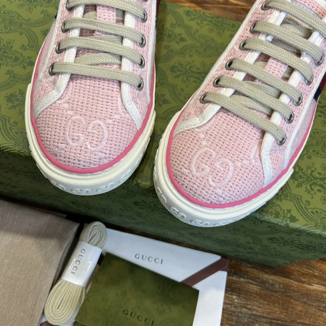 Gucci Tennis 1977 Sneaker Pink - Image 4