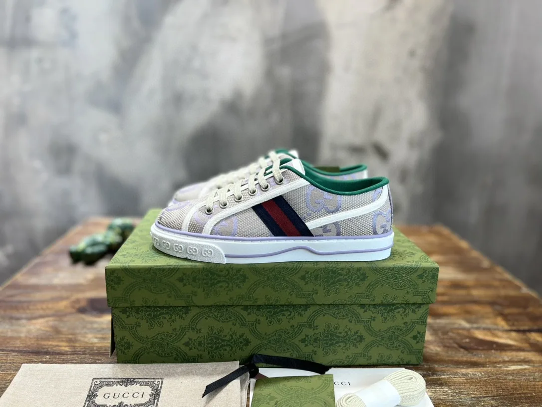 Alternative view of Gucci Tennis 1977 Sneaker Grey