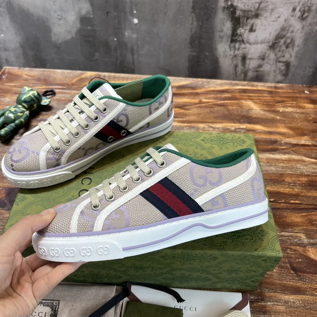 Gucci Tennis 1977 Sneaker Grey - Image 5