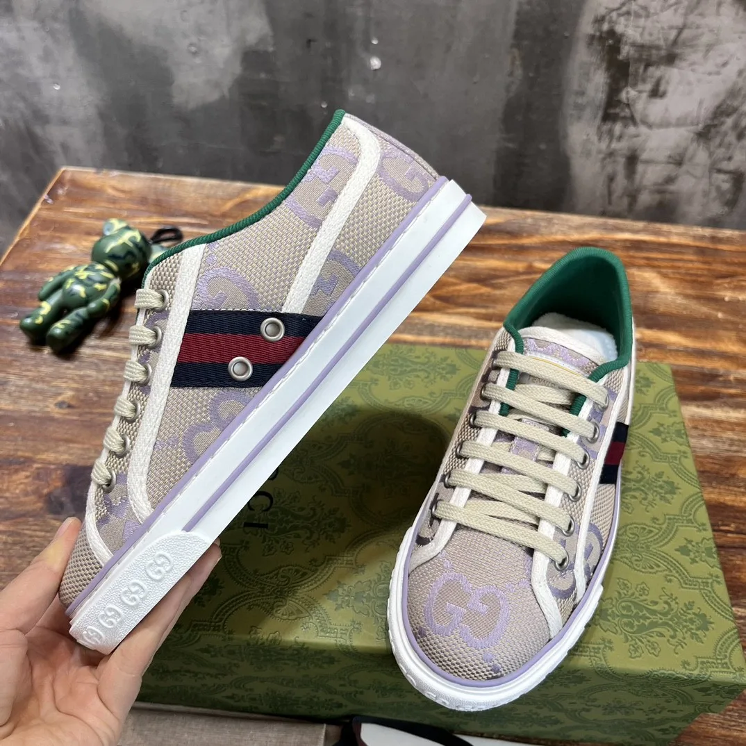 Gucci Tennis 1977 Sneaker Grey - Image 6