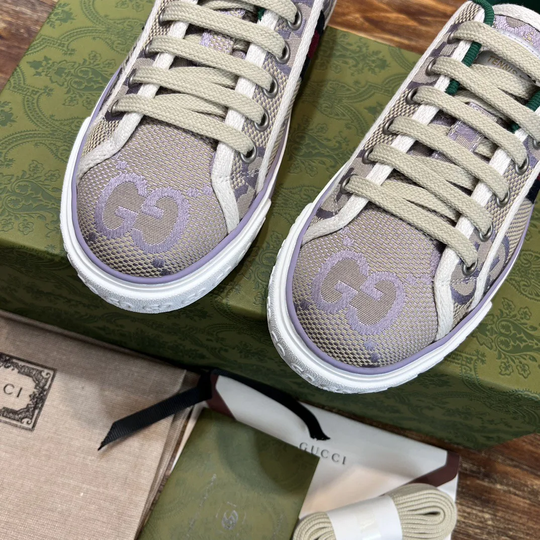 Gucci Tennis 1977 Sneaker Grey - Image 7