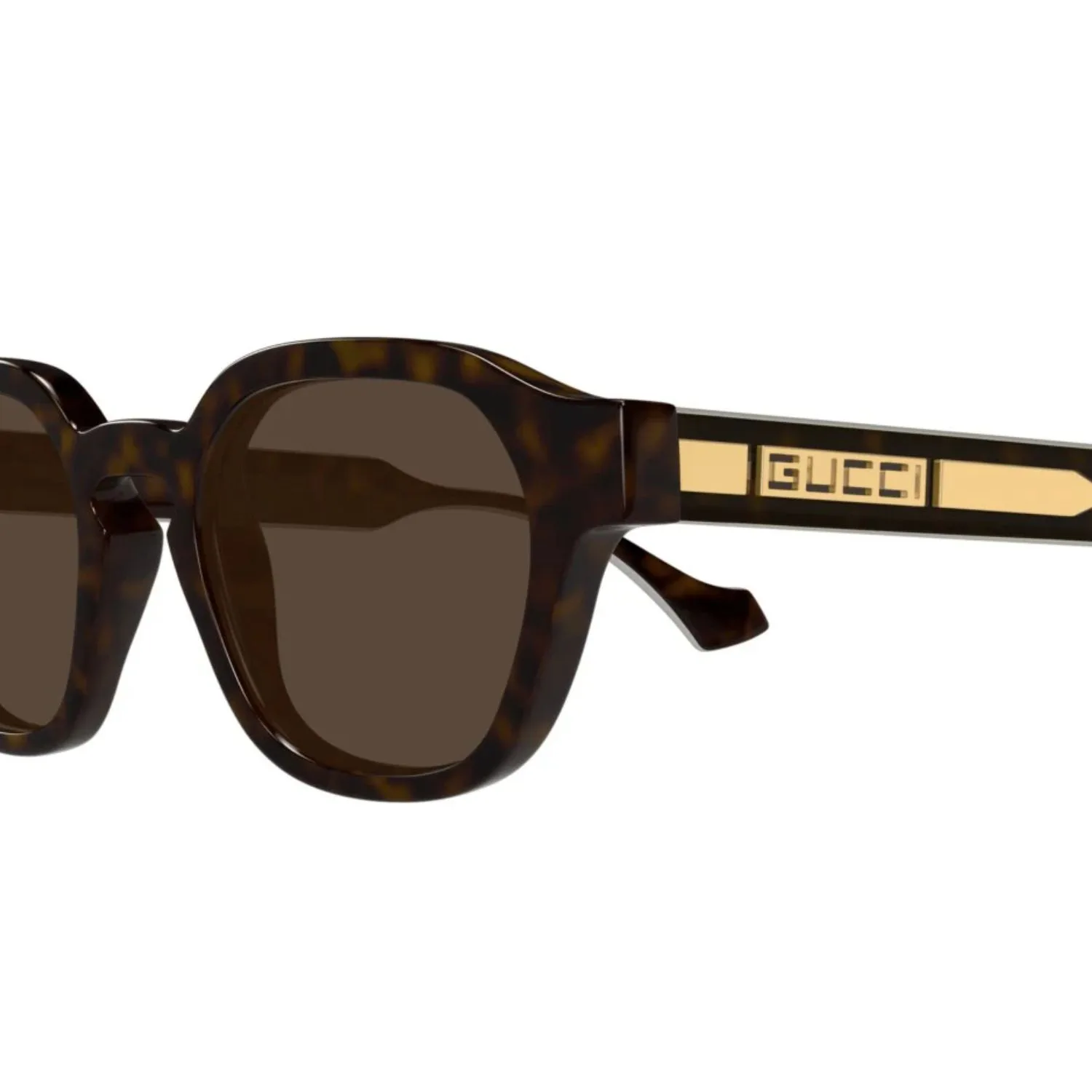 Gucci Tortoiseshell Round Sunglasses - Image 3