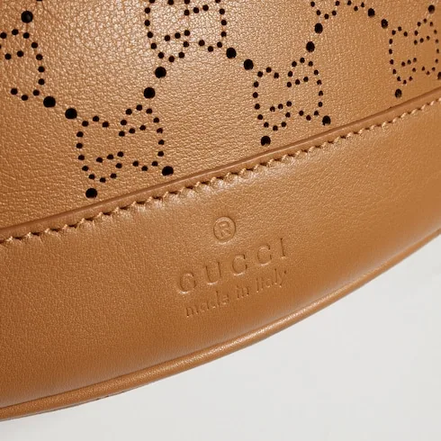 Gucci Venice Small Bucket Bag / Dark Beige Gold Hardware - Image 8