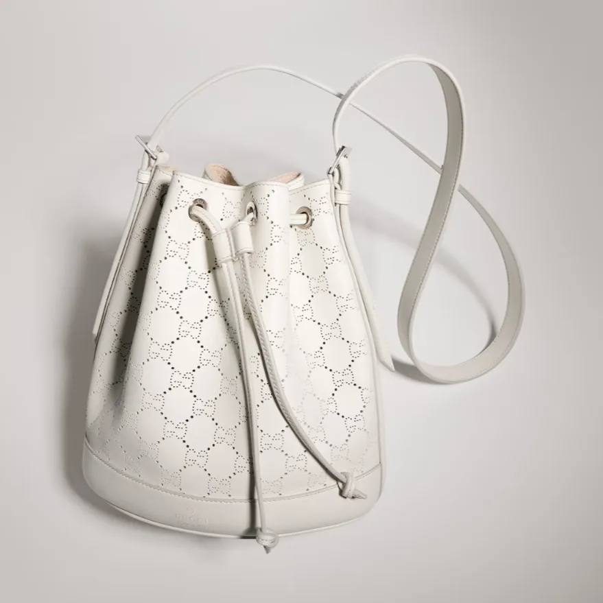 Gucci Venice Small Bucket Bag / White Palladium Hardware - Image 5