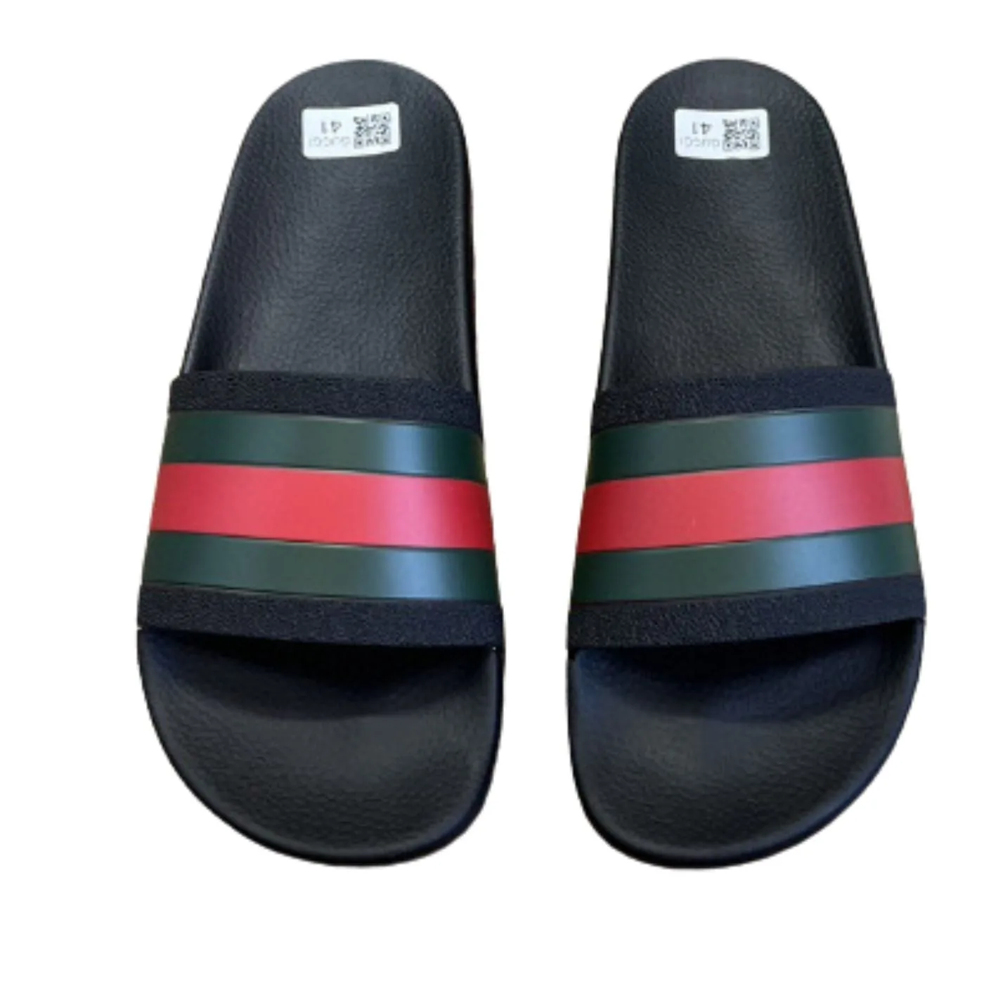 Gucci Web Rubber