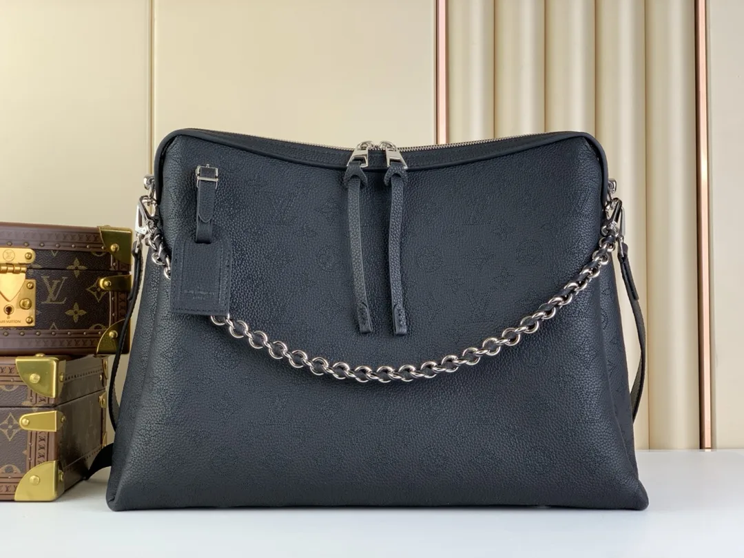 Louis Vuitton Hand It All MM Black / - Image 9