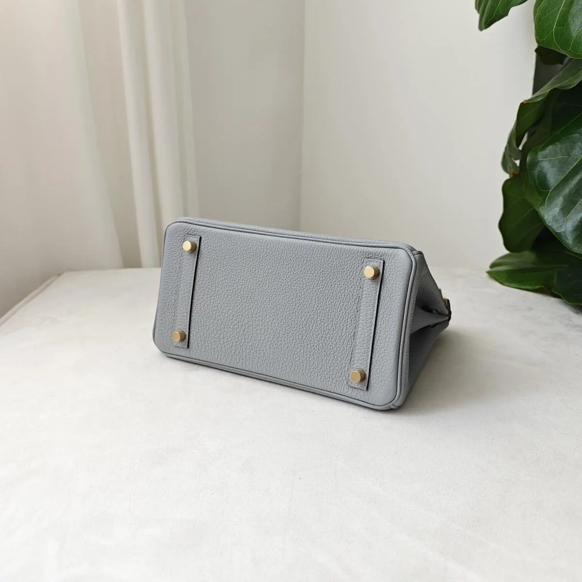 Hermes Birkin 25 Beton Togo Light Blue / - Image 3
