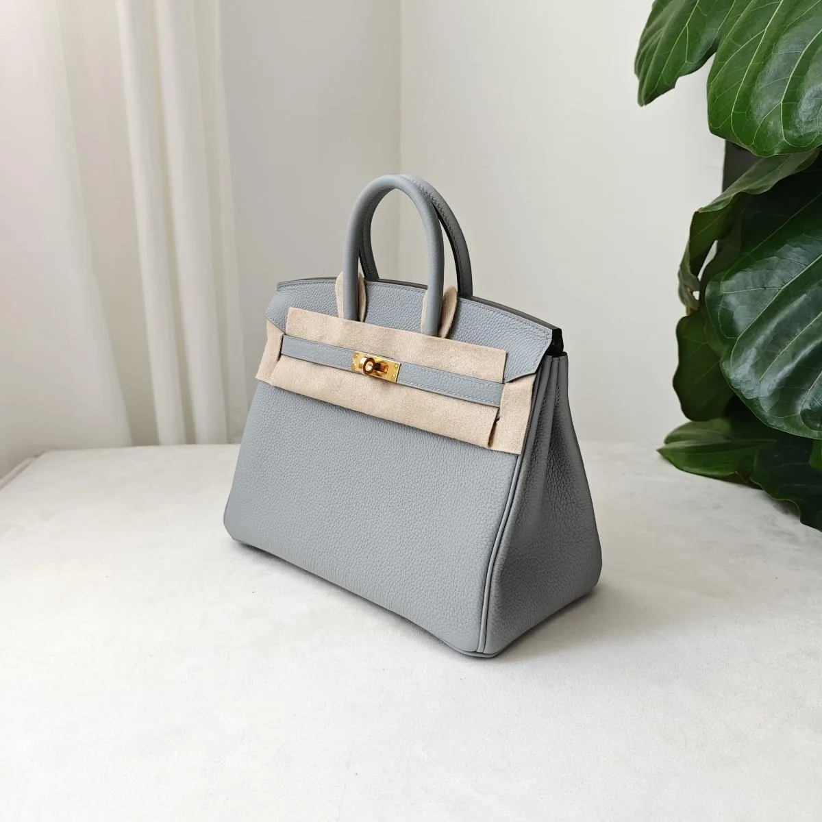 Hermes Birkin 25 Beton Togo Light Blue / - Image 4
