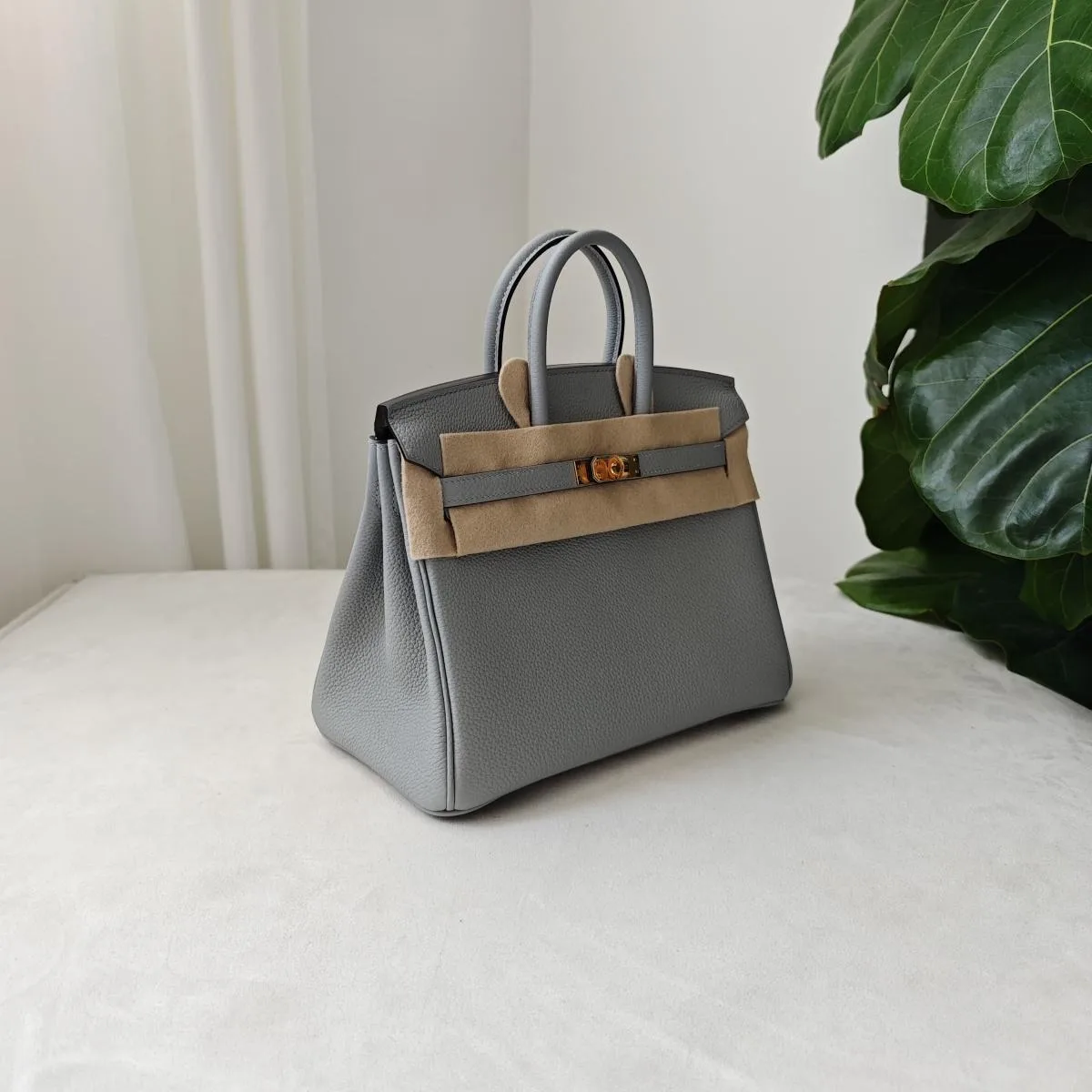 Hermes Birkin 25 Beton Togo Light Blue / - Image 5