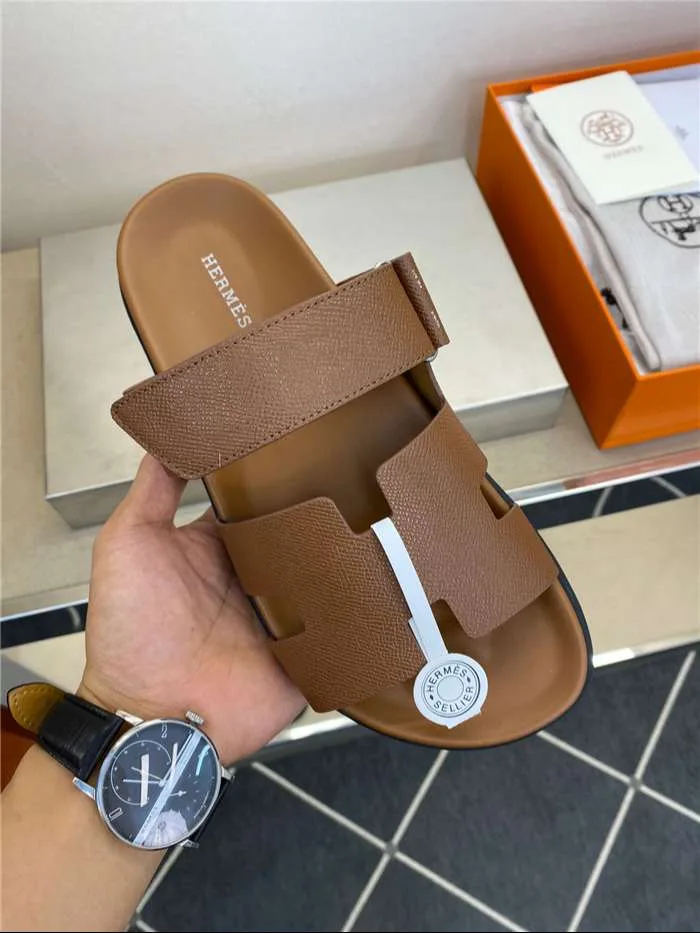 Hermes Chypre Sandal Dark Brown - Image 3