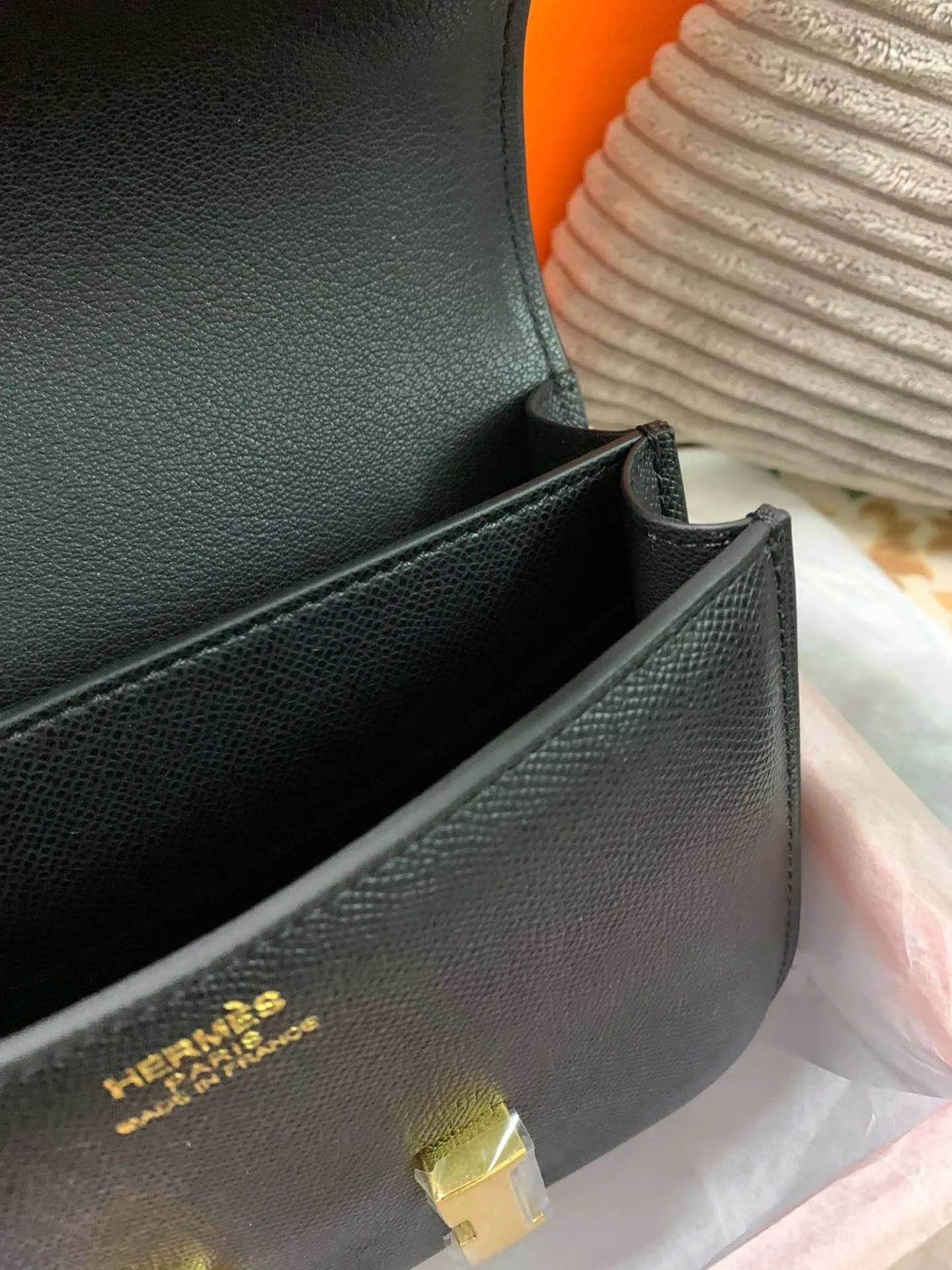 Hermes Constance Black/Brown/Khaki Green/White / - Image 37