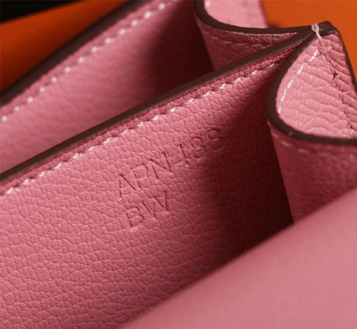 Hermes Constance 18 Crossbody Bag / Pink Gold Hardware - Image 5