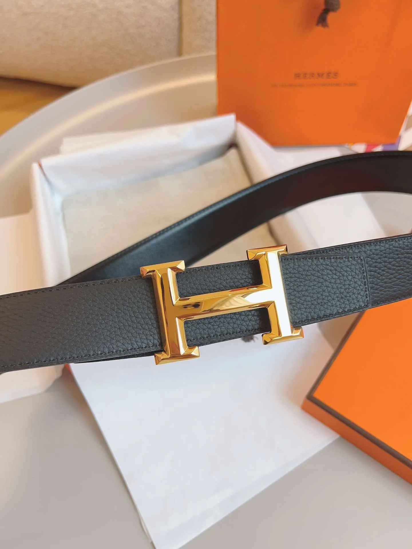 Hermes Constance Belt Buckle Black - Image 6