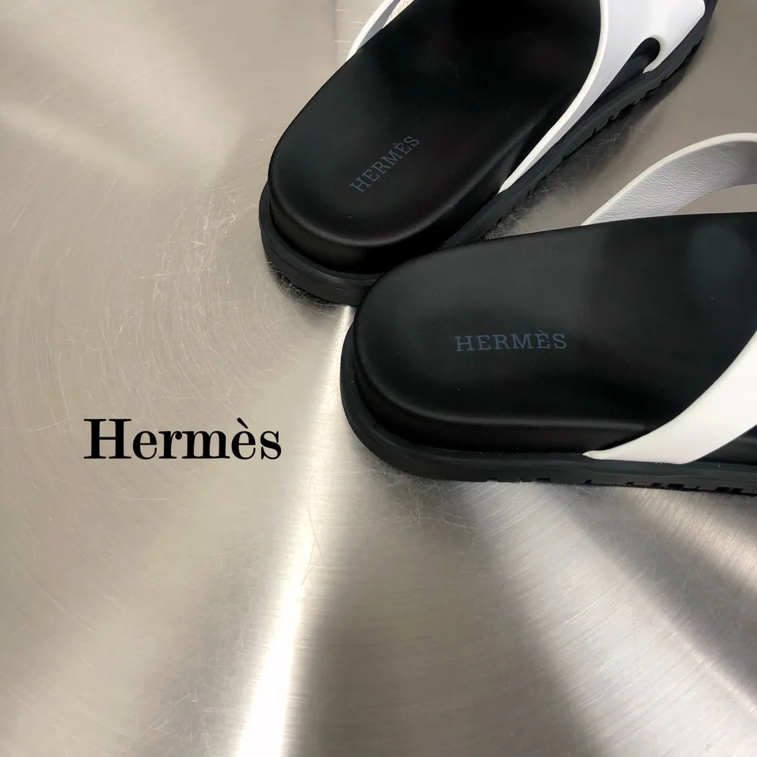 Hermes Edith Sandal White - Image 9