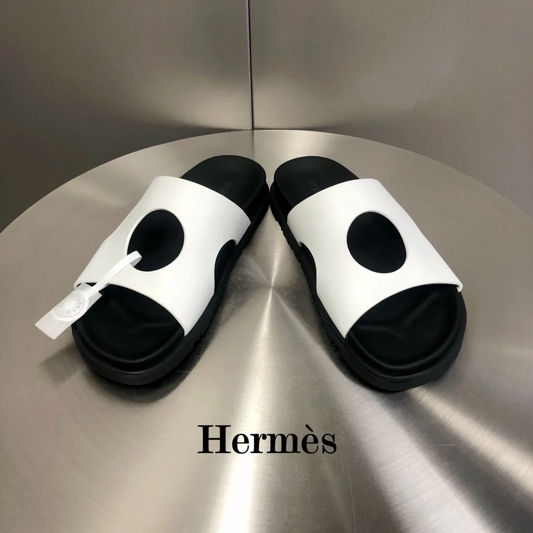Hermes Edith Sandal White - Image 8