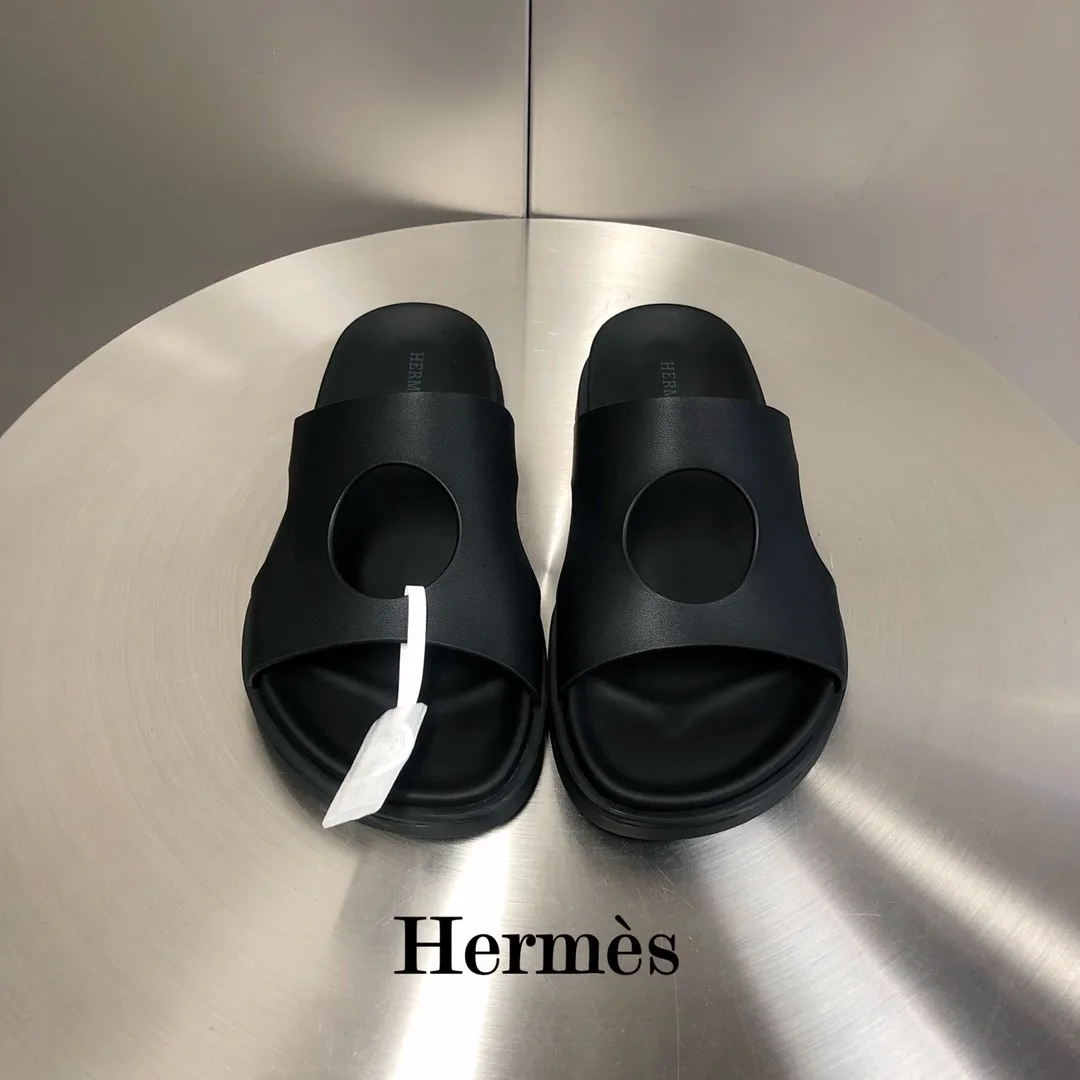 Hermes Edith Sandal Black - Image 7