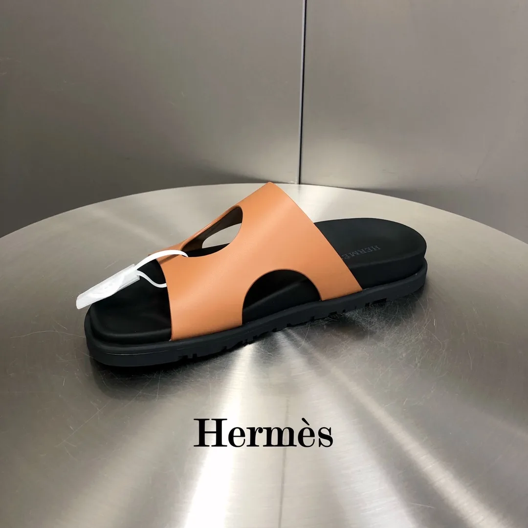 Alternative view of Hermes Edith Sandal Orange