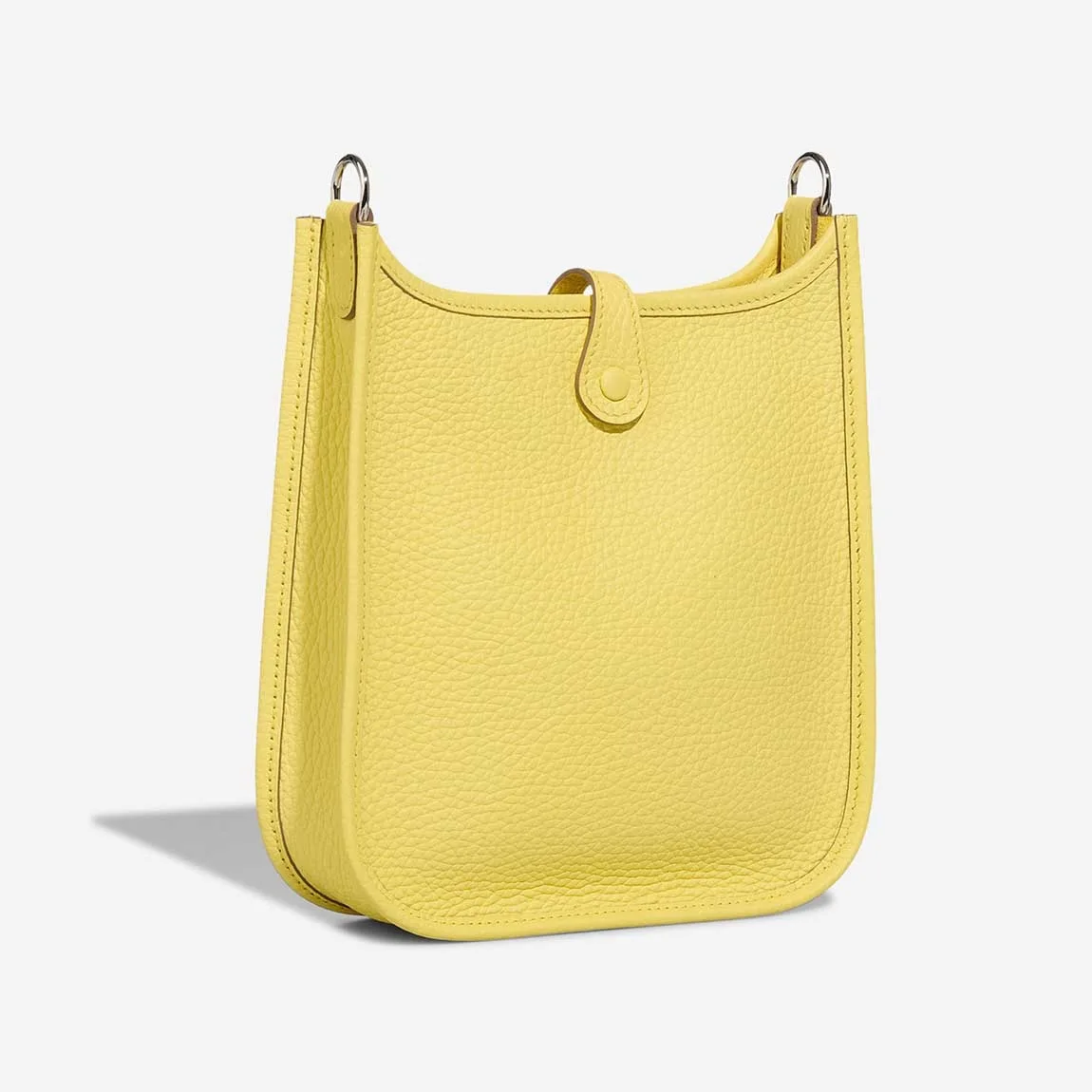 Hermes Evelyne 16 Amazone Shoulder Bag / Lime Palladium Hardware - Image 6