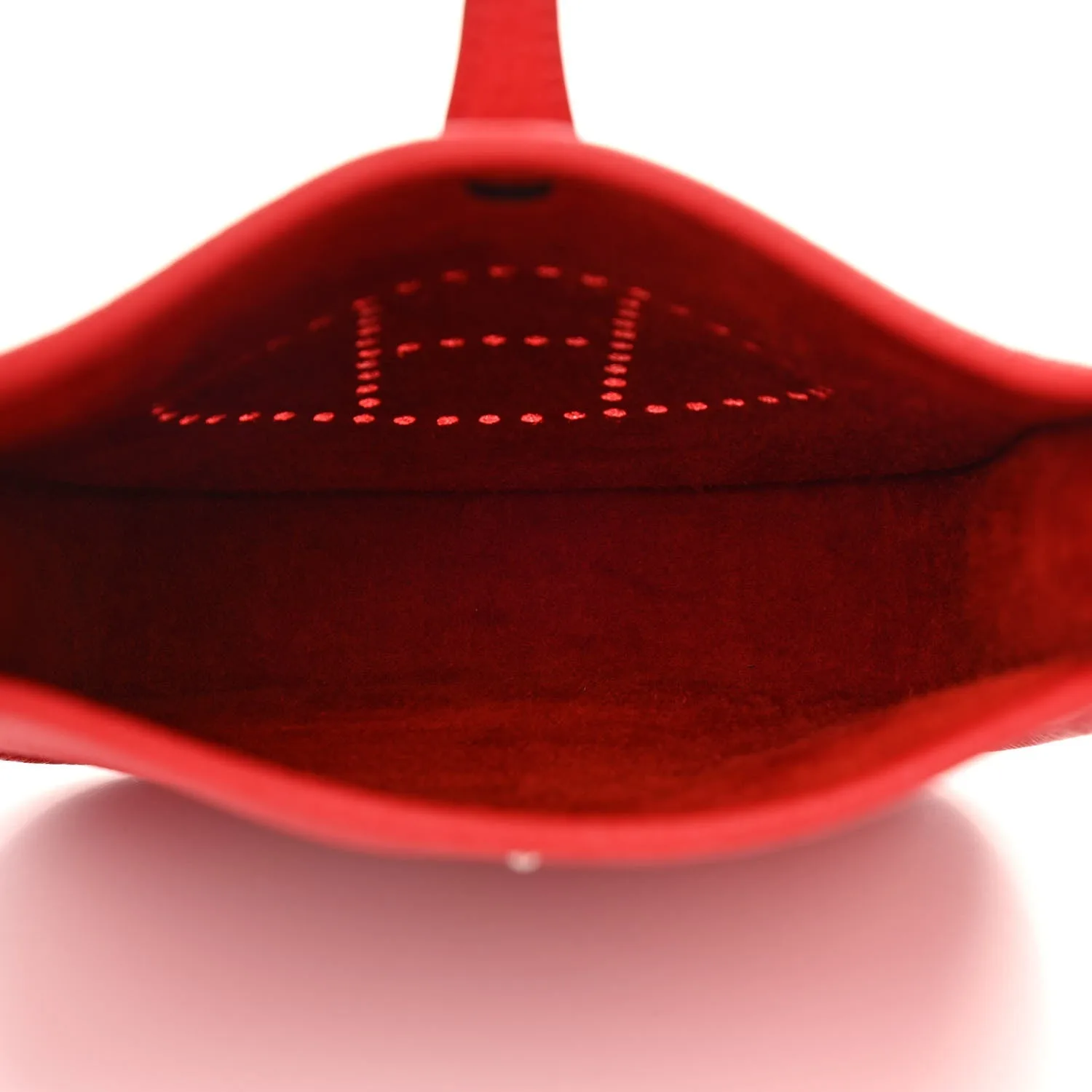 Hermes Evelyne 16 Amazone Shoulder Bag / Rouge Palladium Hardware - Image 6