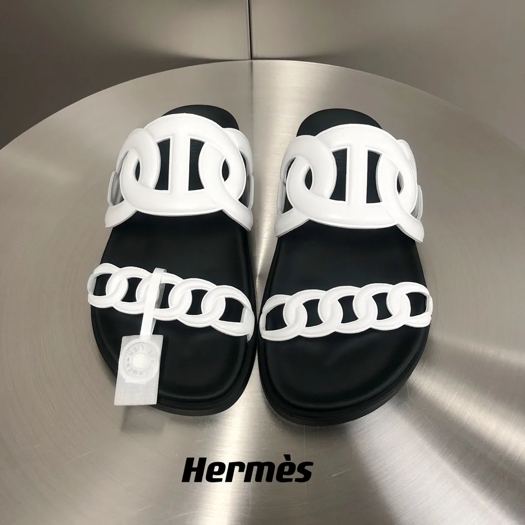 Hermes Extra Sandal White - Image 9