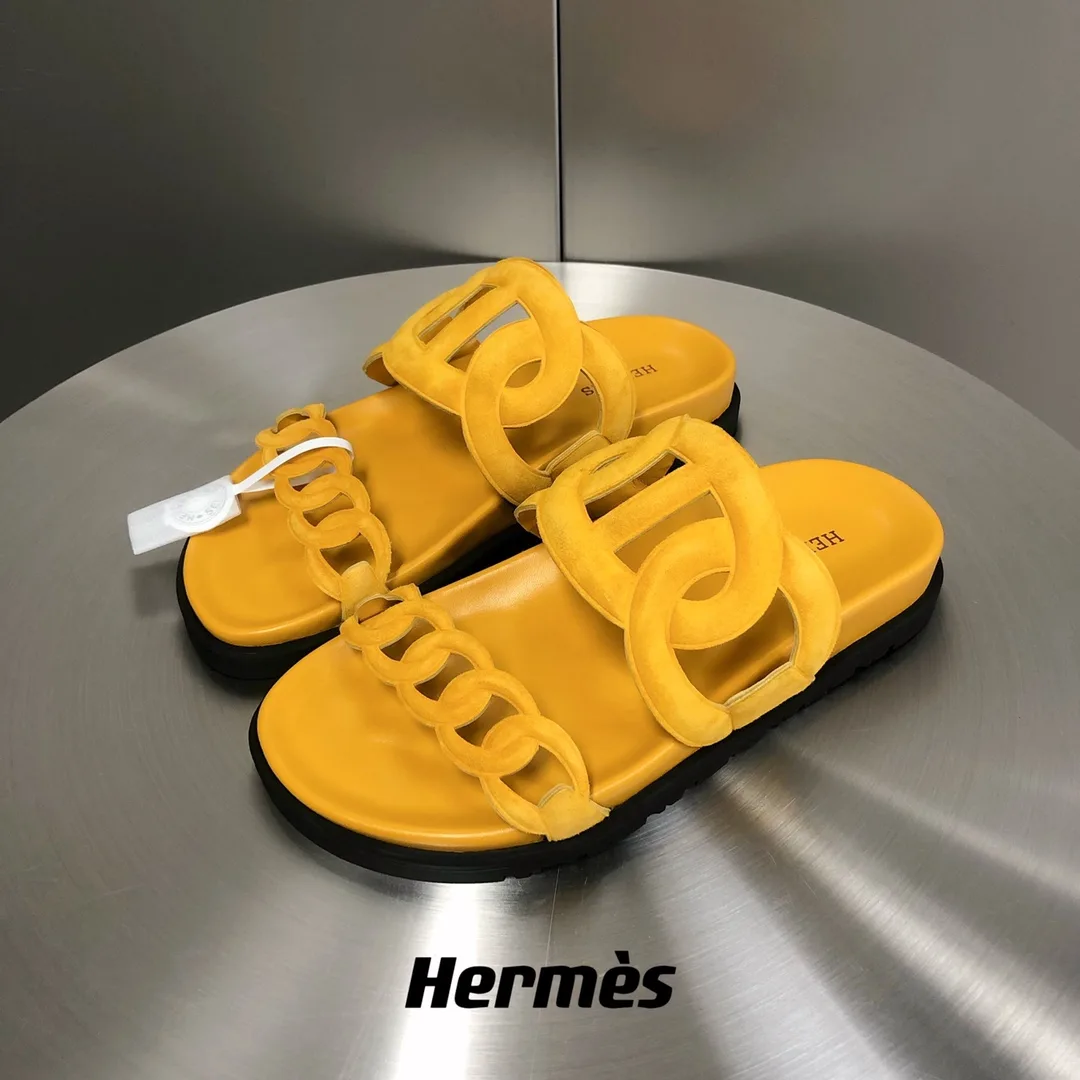 Hermes Extra Sandal Yellow - Image 9