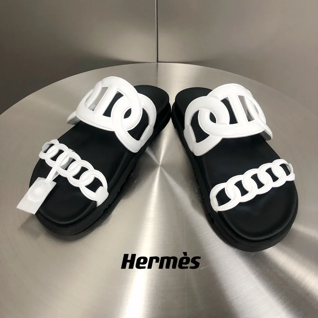 Hermes Extra Sandal White - Image 6
