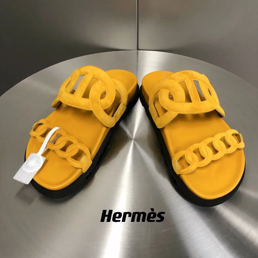 Hermes Extra Sandal Yellow - Image 7