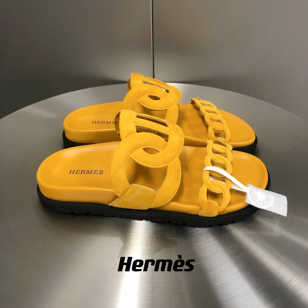 Hermes Extra Sandal Yellow - Image 5