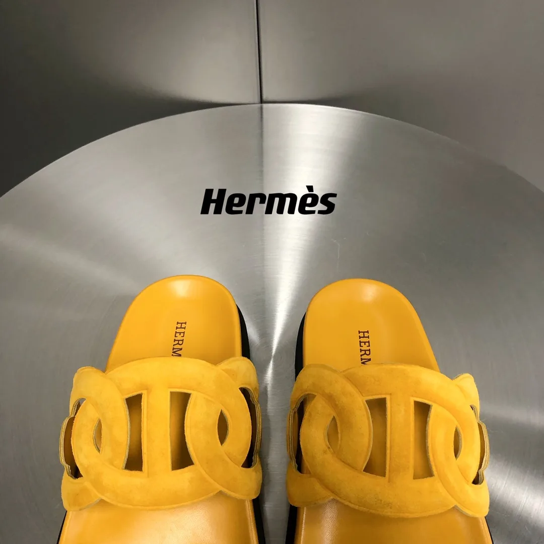 Hermes Extra Sandal Yellow - Image 3