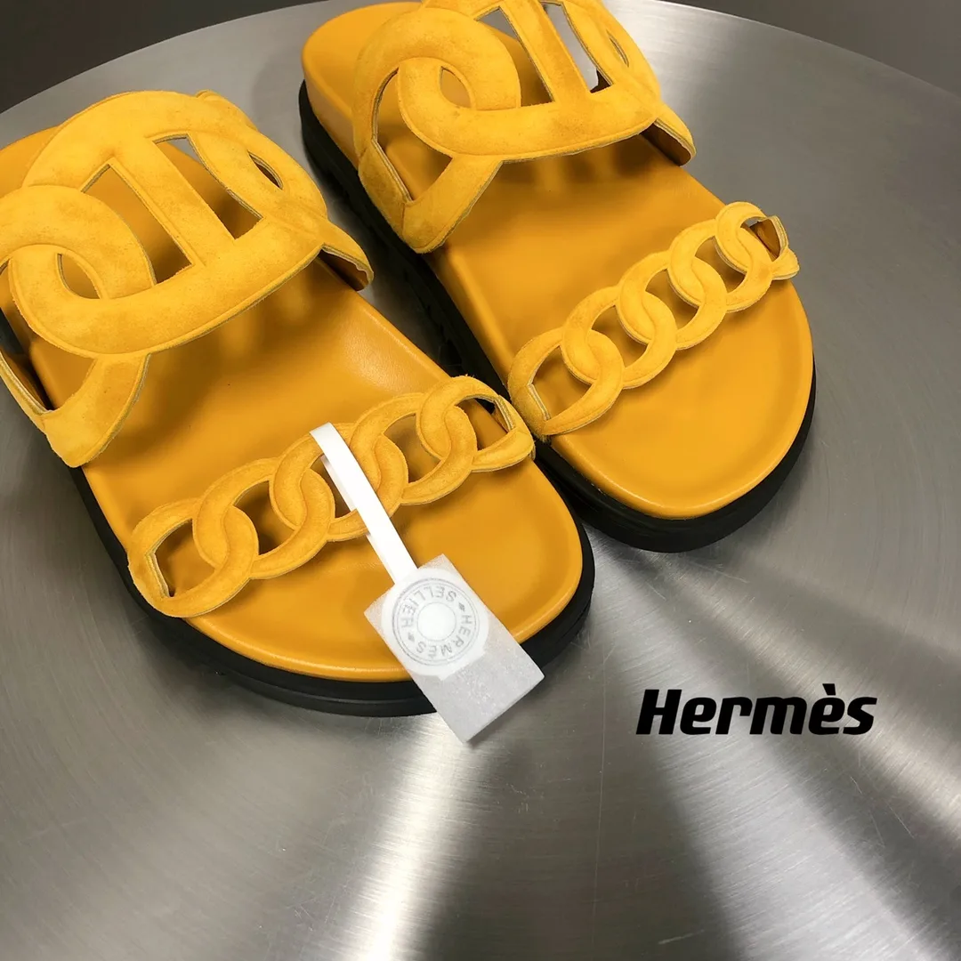 Alternative view of Hermes Extra Sandal Yellow