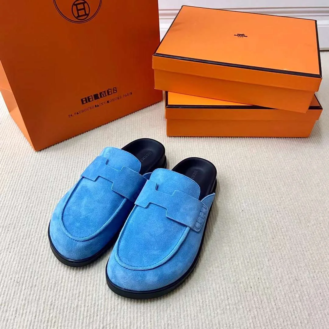 Alternative view of Hermes Go Mule Blue