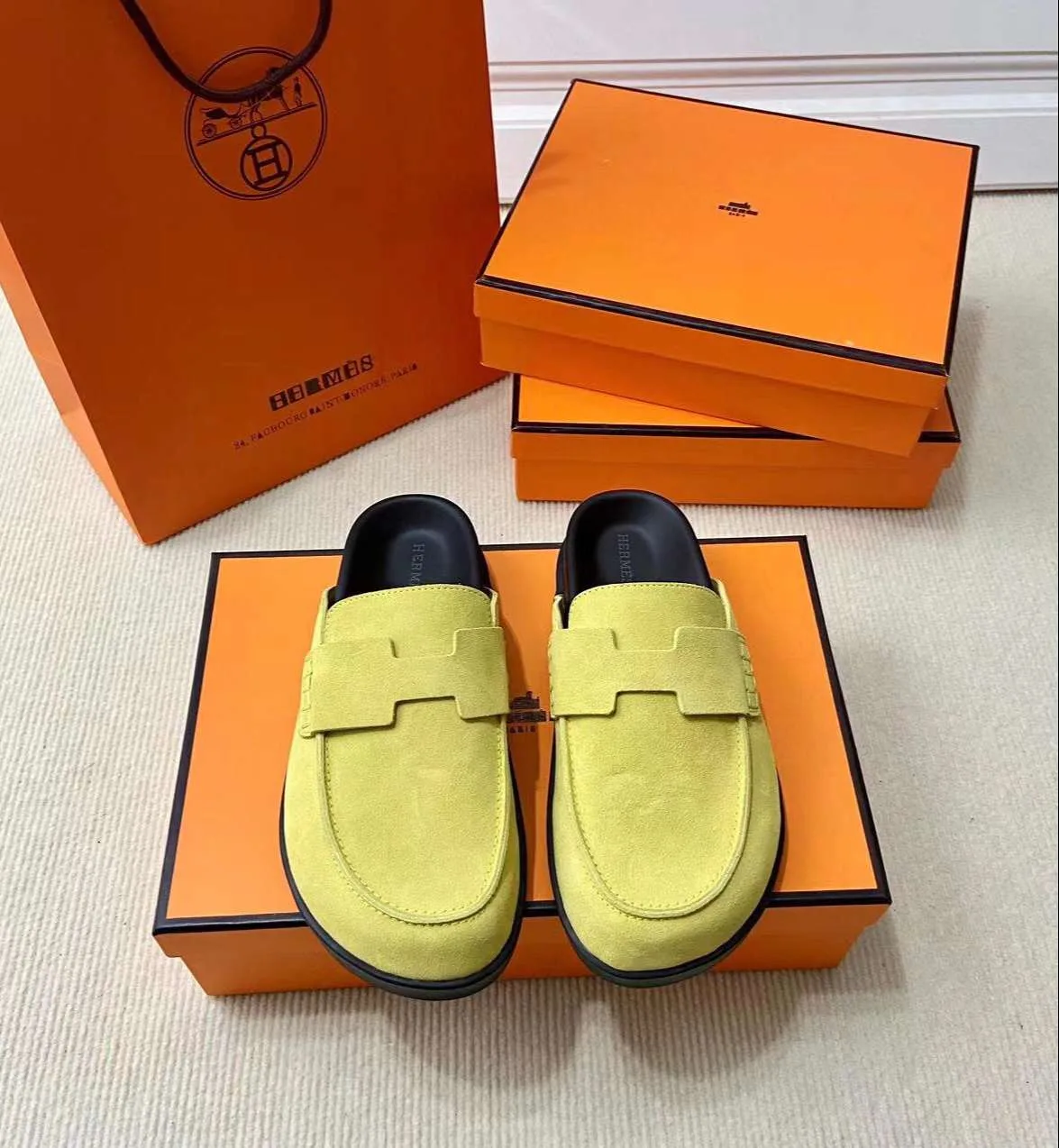 Hermes Go Mule Cream - Image 10