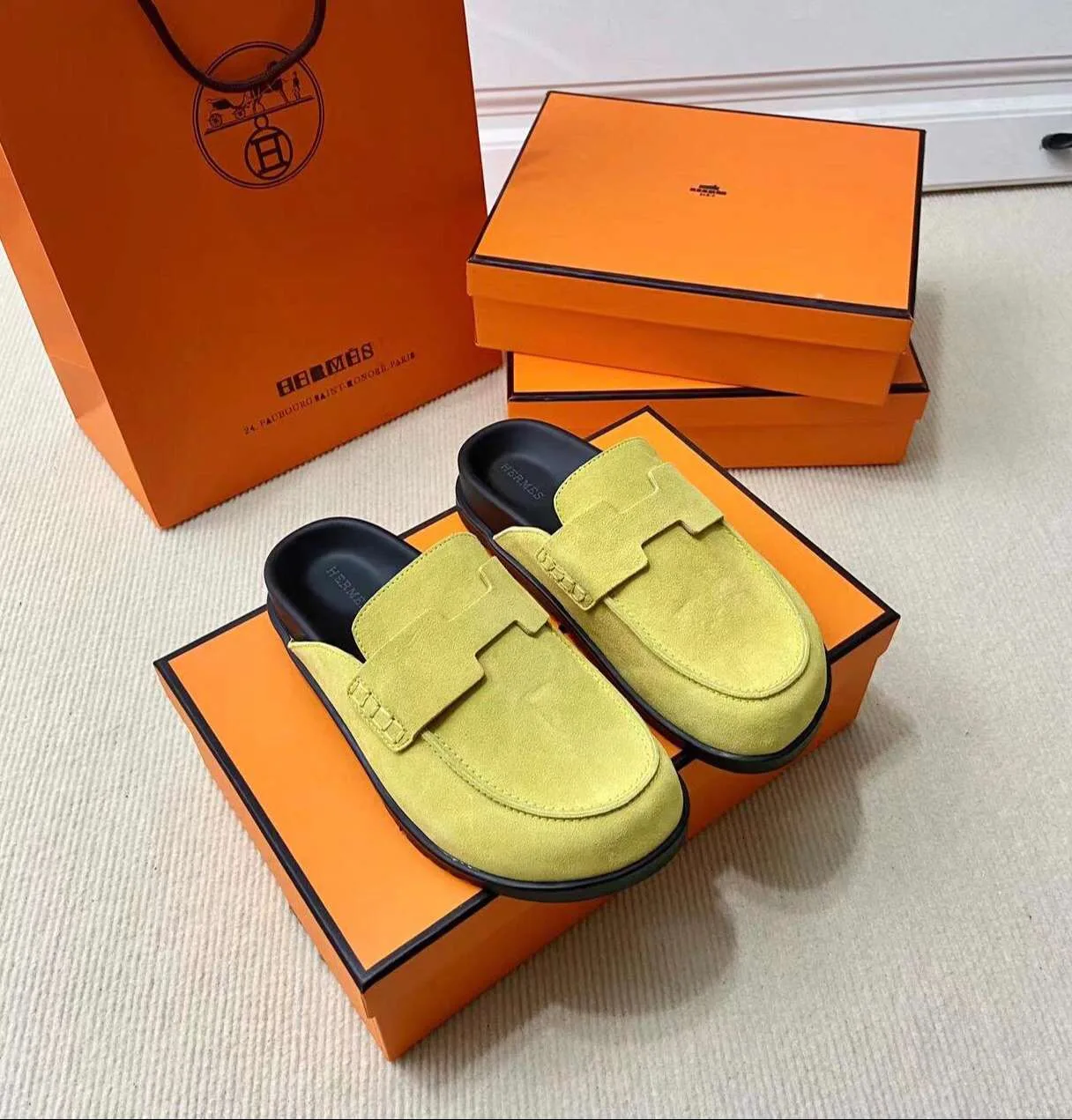 Hermes Go Mule Cream - Image 5