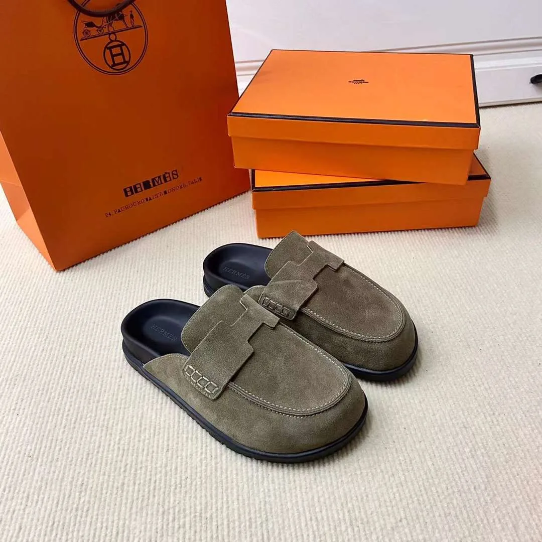 Hermes Go Mule Green - Image 9