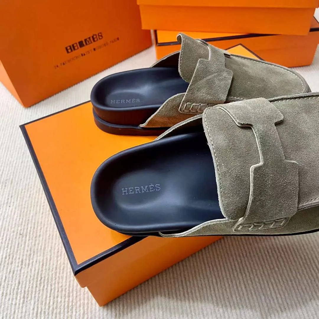 Hermes Go Mule Green - Image 8