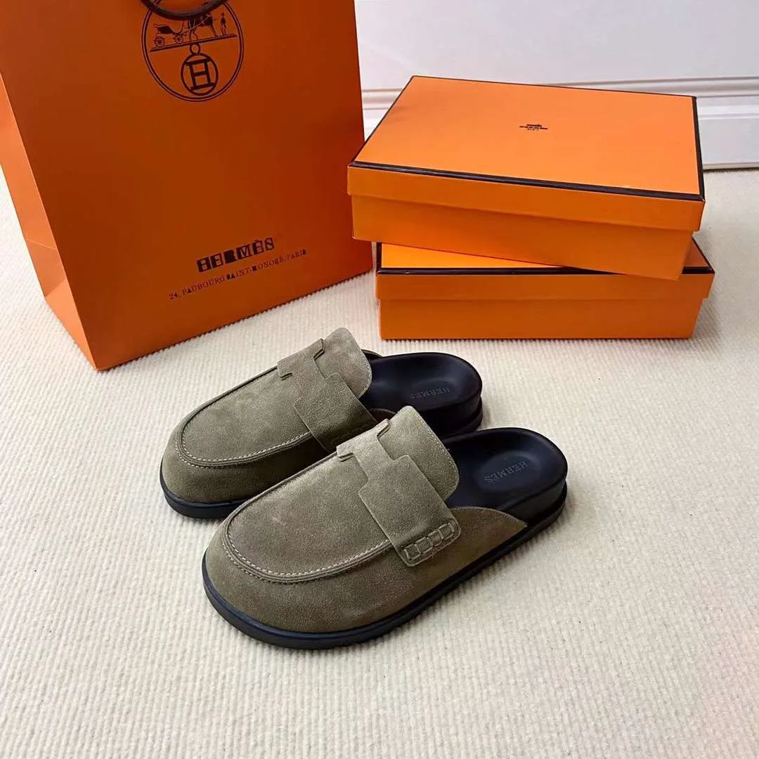 Hermes Go Mule Green - Image 7