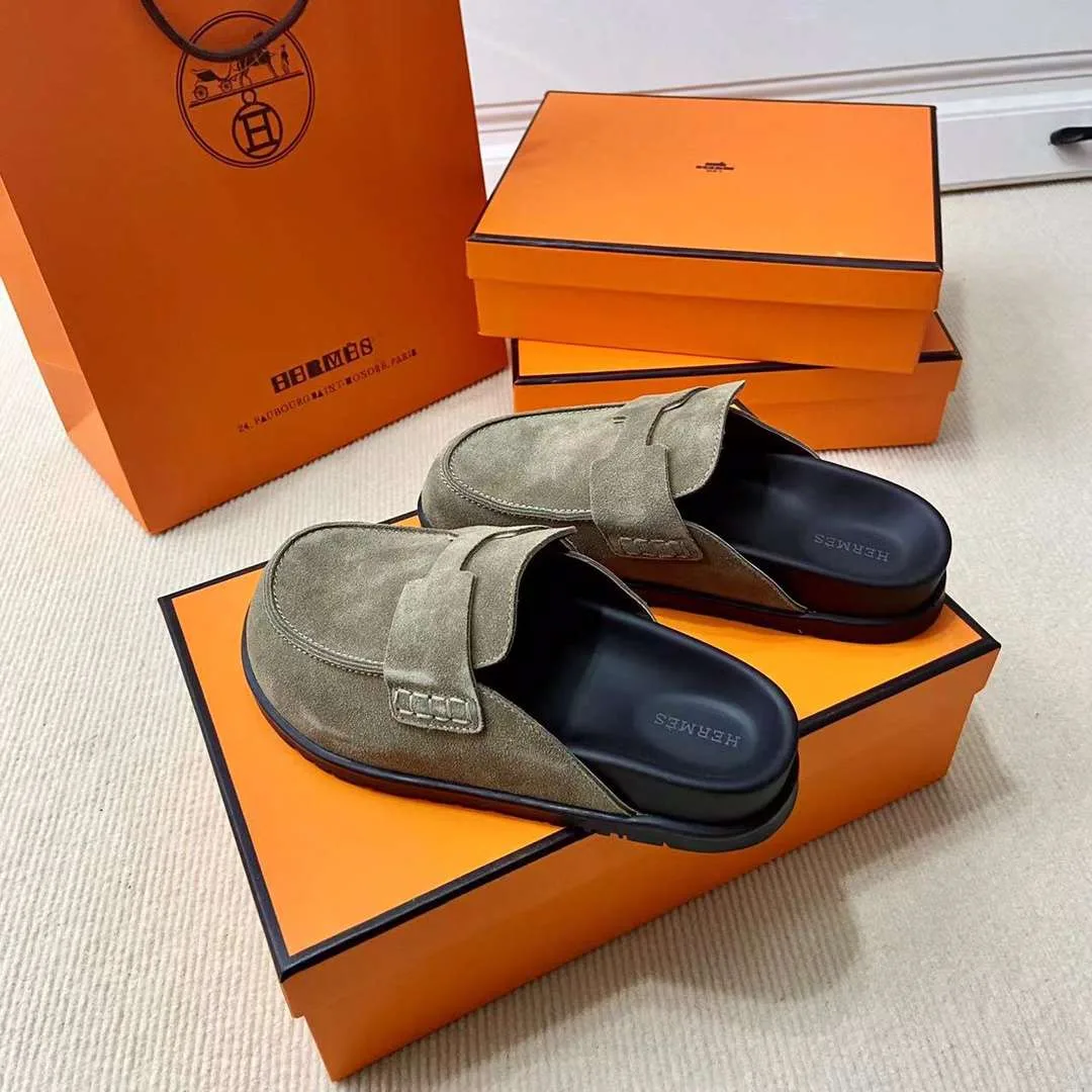 Hermes Go Mule Green - Image 6