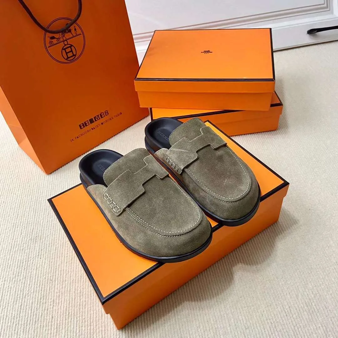 Hermes Go Mule Green - Image 4